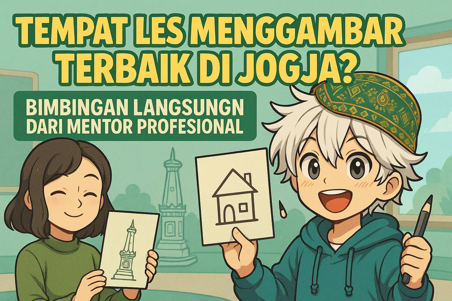 Tempat Les Menggambar Terbaik di Jogja | Eko Nugroho Art Class